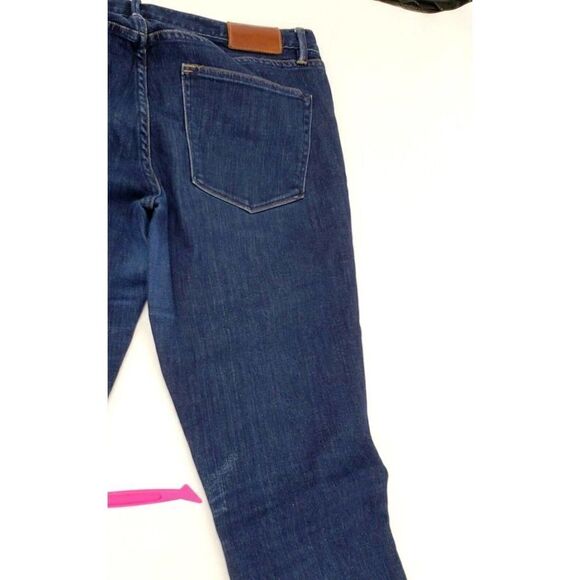 Madewell Blue Jeans Size 31 Dark Wash Denim Skinny Skinny - Picture 6 of 12